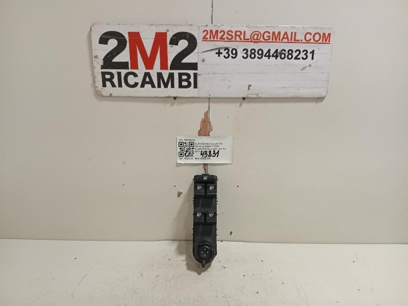 Interruttore Alzacristalli ANT SX 156094782 Alfa Romeo Giulietta 2010
