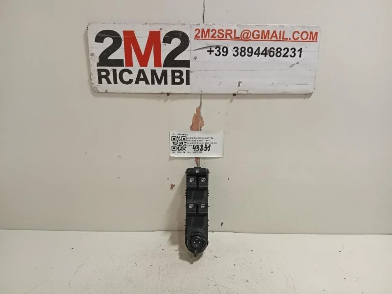 Interruttore Alzacristalli ANT SX 156094782 Alfa Romeo Giulietta 2010
