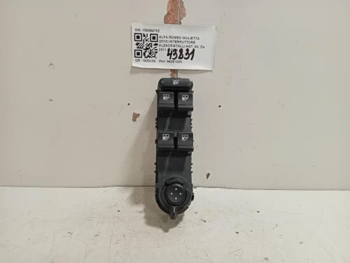 Interruttore Alzacristalli ANT SX 156094782 Alfa Romeo Giulietta 2010