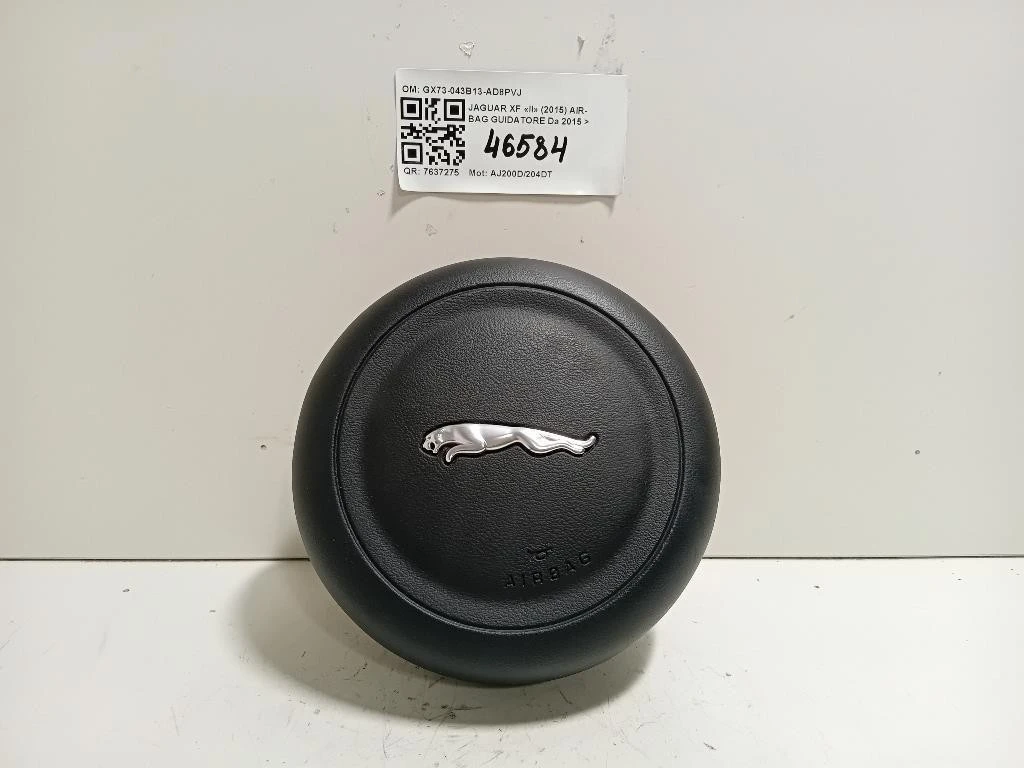 Air-bag Guidatore GX73-043B13-AD8PVJ Jaguar XF II 2015