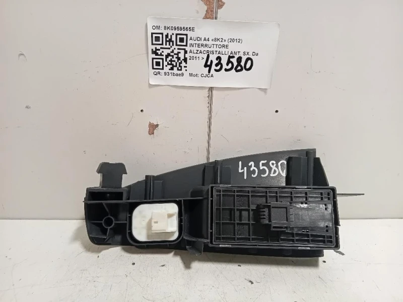 Interruttore Alzacristalli ANT SX 8K0959565E Audi A4 8K2 2012