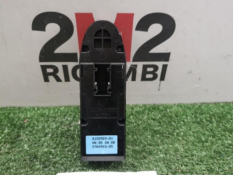 Interruttore Alzacristalli ANT SX 9155504 Bmw Serie 3 E90 Berlina 2005