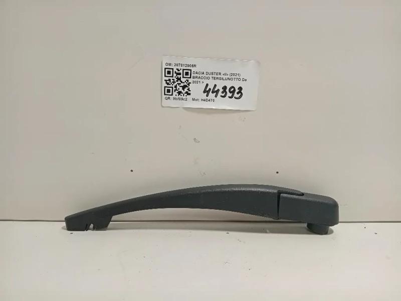 Braccio Tergilunotto 287812906R Dacia Duster II 2021