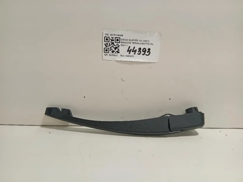 Braccio Tergilunotto 287812906R Dacia Duster II 2021