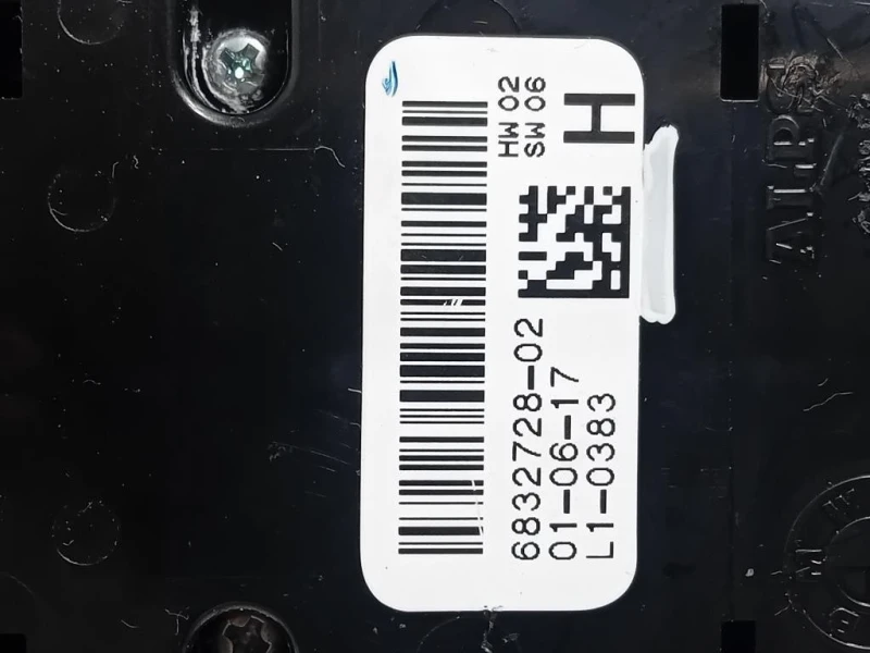 Interruttore Alzacristalli ANT SX 683272802 Bmw Serie 5 G30 Berlina 2016