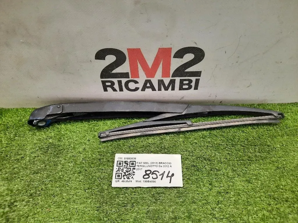Braccio Tergilunotto 51883638 Fiat 500L 2013