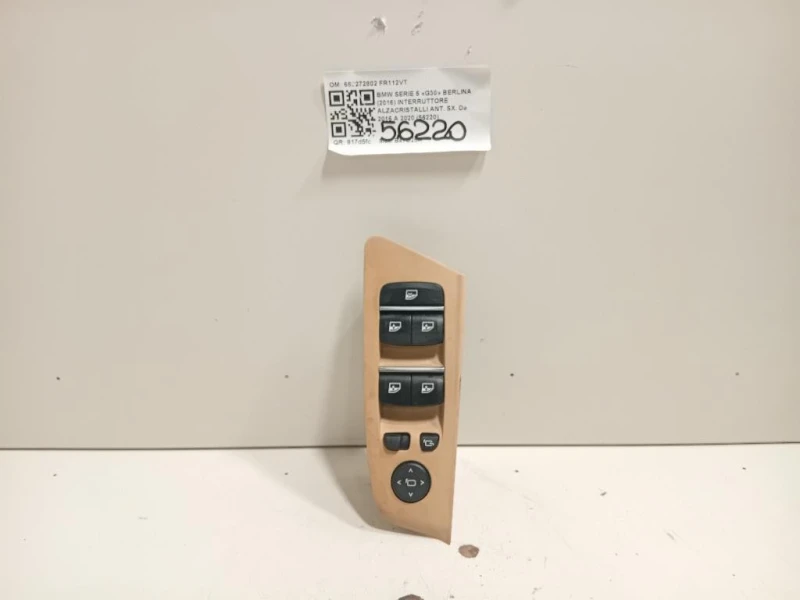 Interruttore Alzacristalli ANT SX 683272802 Bmw Serie 5 G30 Berlina 2016