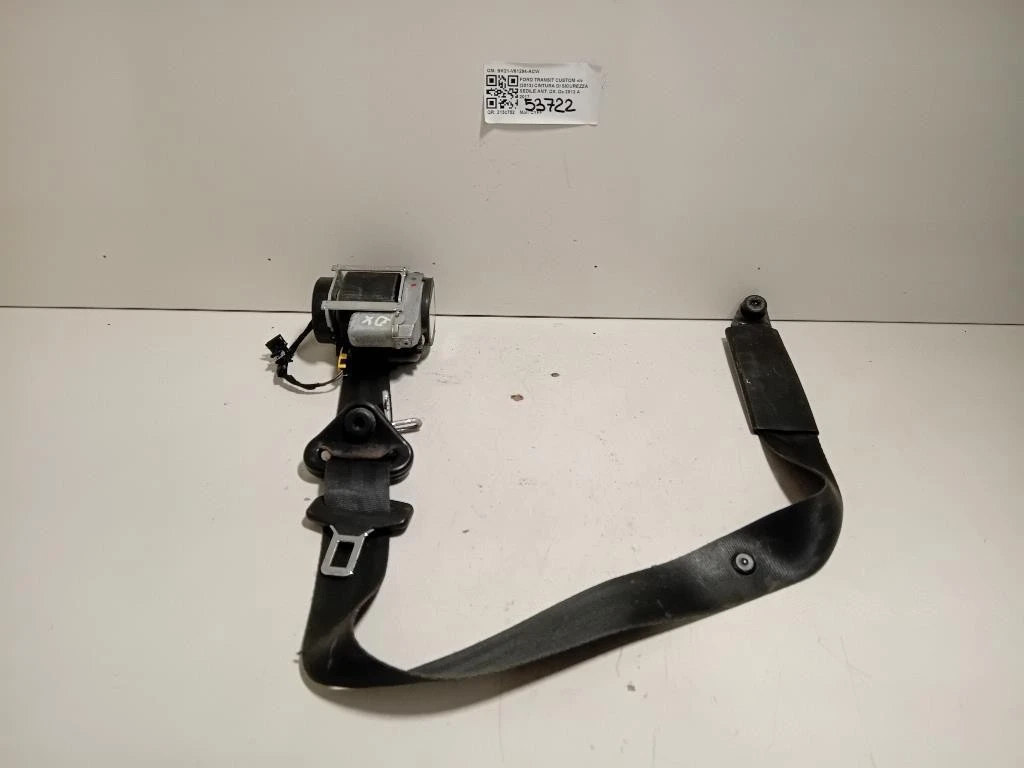 Cintura DI Sicurezza Sedile ANT DX BK21-V61294-ACW Ford Transit Custom I 2013