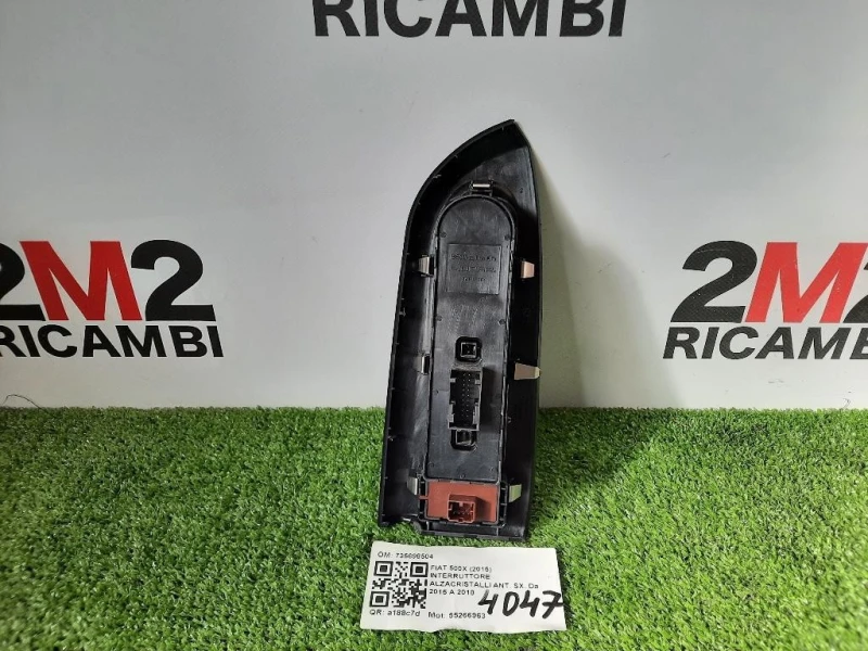 Interruttore Alzacristalli ANT SX 735633150 Fiat 500X 2015