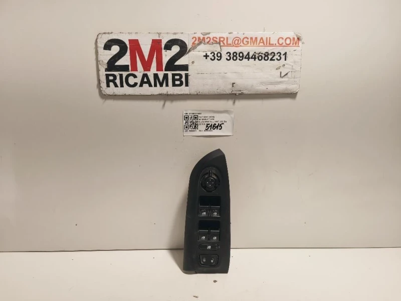Interruttore Alzacristalli ANT SX 07356331480 Fiat 500X 2015