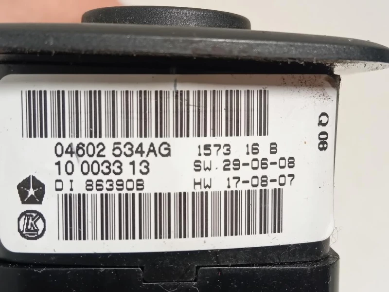 Interruttore Alzacristalli ANT SX 10034858 Fiat Freemont 2011