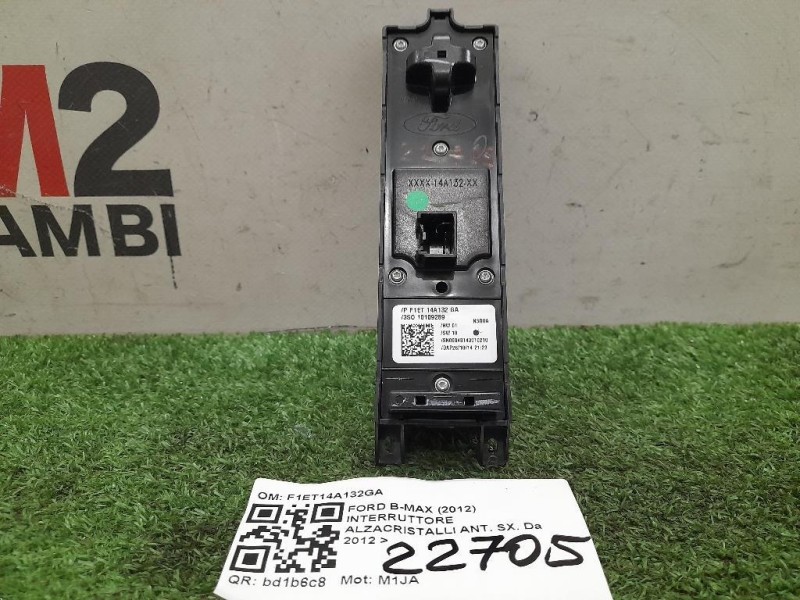 Interruttore Alzacristalli ANT SX F1ET14A132GA Ford B-max 2012