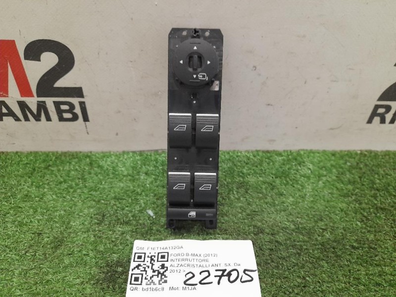 Interruttore Alzacristalli ANT SX F1ET14A132GA Ford B-max 2012