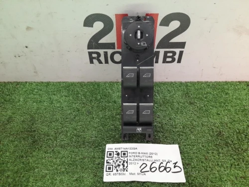 Interruttore Alzacristalli ANT SX AM5T14A132GA Ford B-max 2012
