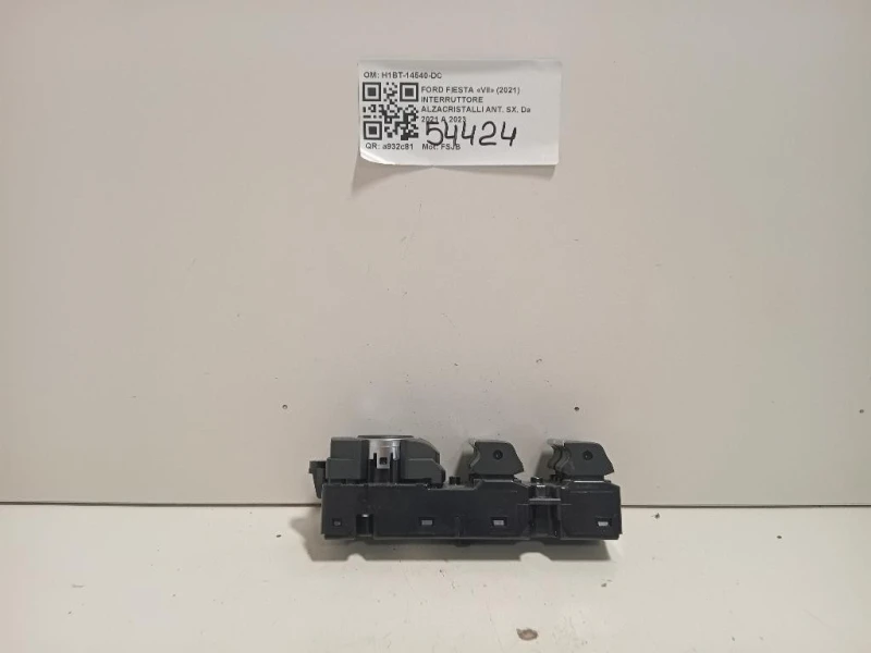 Interruttore Alzacristalli ANT SX H1BT-14540-DC Ford Fiesta VII 2021