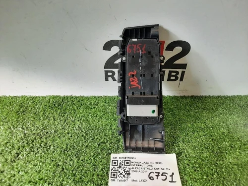Interruttore Alzacristalli ANT SX 35750TF0G01 Honda JAZZ II 2008