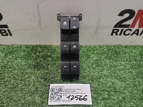 Interruttore Alzacristalli ANT SX 93570B4531 Hyundai I10 II 2016