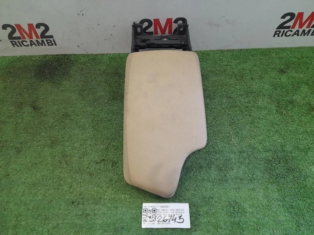 Bracciolo Console Centrale 51169230137 105015451 Bmw Serie 1 F20 Berlina 2012