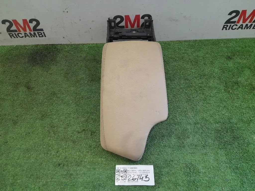 Bracciolo Console Centrale 51169230137 105015451 Bmw Serie 1 F20 Berlina 2012