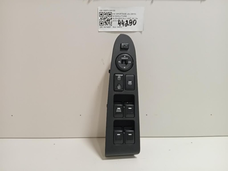Interruttore Alzacristalli ANT SX 93570-3W100 Kia Sportage III 2010