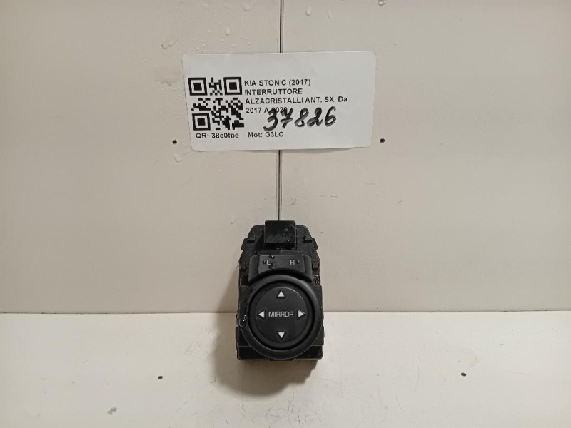 Interruttore Alzacristalli ANT SX Kia Stonic 2017