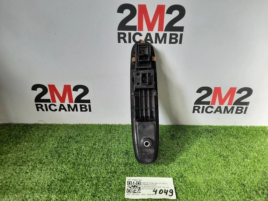 Interruttore Alzacristalli ANT SX 735531345 Lancia Ypsilon III 2011