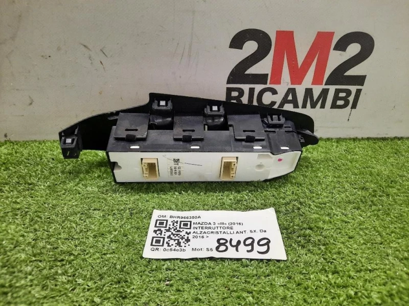 Interruttore Alzacristalli ANT SX BHR966350A Mazda 3 III 2016