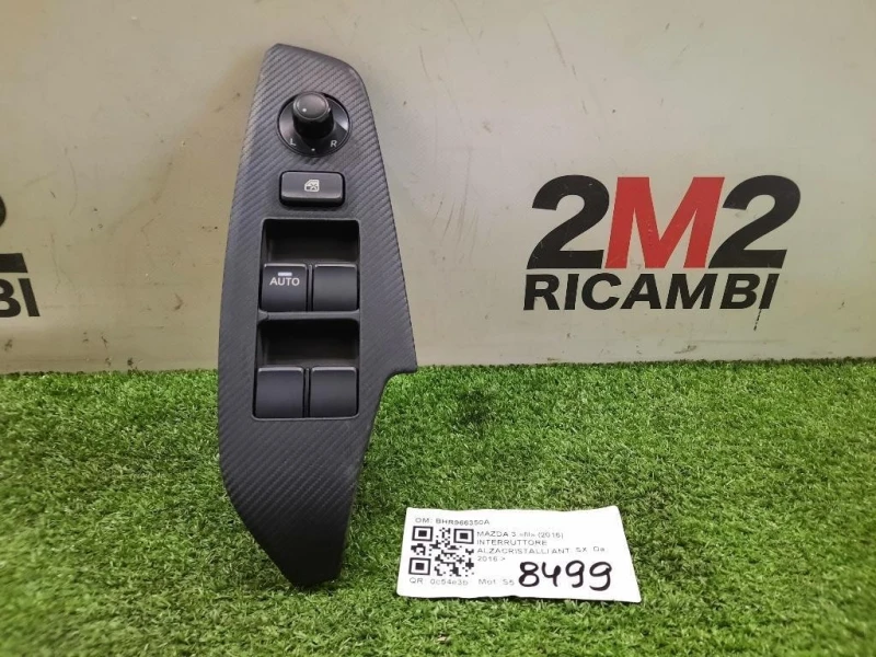 Interruttore Alzacristalli ANT SX BHR966350A Mazda 3 III 2016