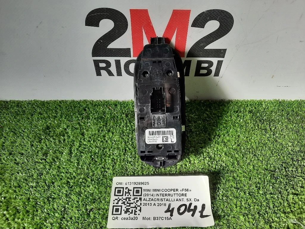 Interruttore Alzacristalli ANT SX 61319289625 Mini MINI Cooper F56 2014
