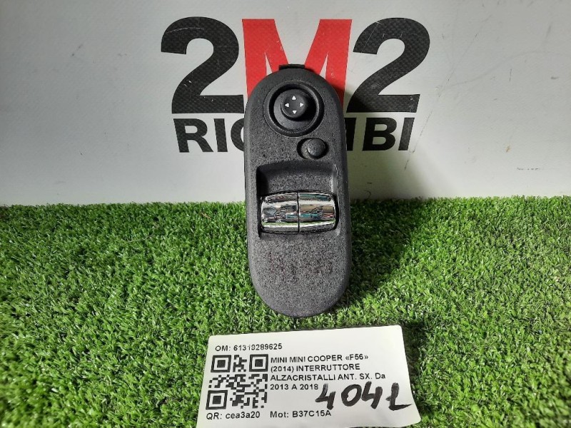 Interruttore Alzacristalli ANT SX 61319289625 Mini MINI Cooper F56 2014
