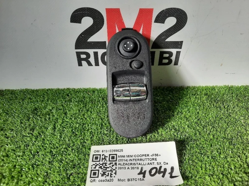 Interruttore Alzacristalli ANT SX 61319289625 Mini MINI Cooper F56 2014