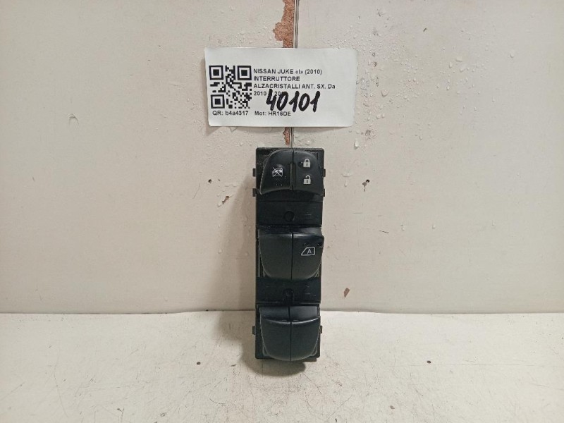 Interruttore Alzacristalli ANT SX Nissan JUKE I 2010