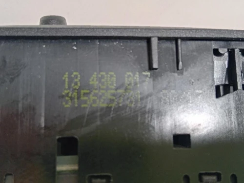 Interruttore Alzacristalli ANT SX 13430017 Opel Corsa E 2014