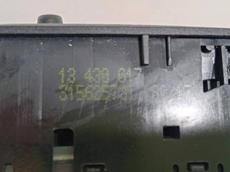 Interruttore Alzacristalli ANT SX 13430017 Opel Corsa E 2014