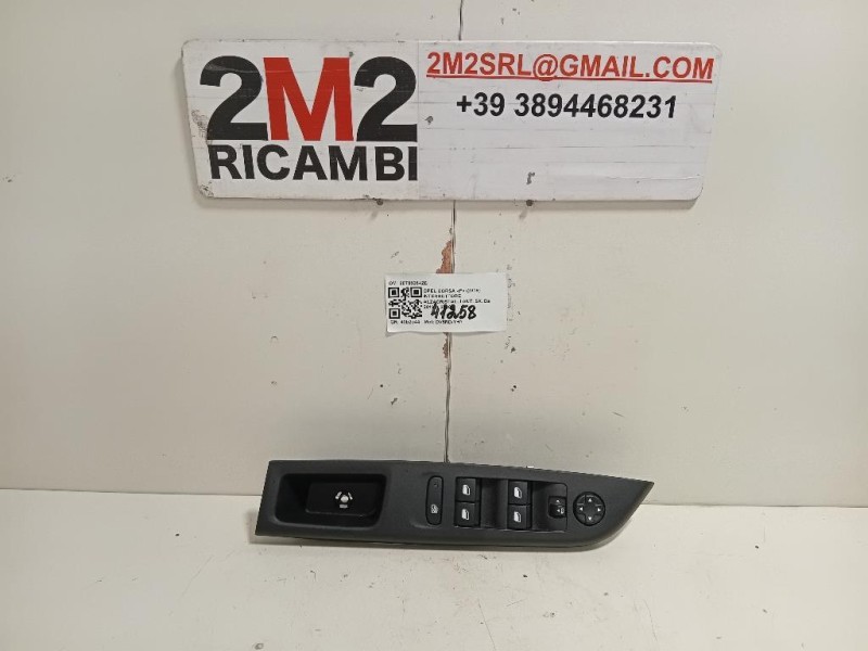 Interruttore Alzacristalli ANT SX 96788264ZD Opel Corsa F 2019