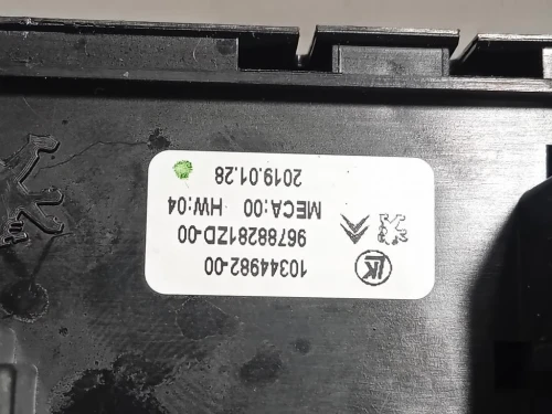 Interruttore Alzacristalli ANT SX 96788281Z Opel Crossland X 2017