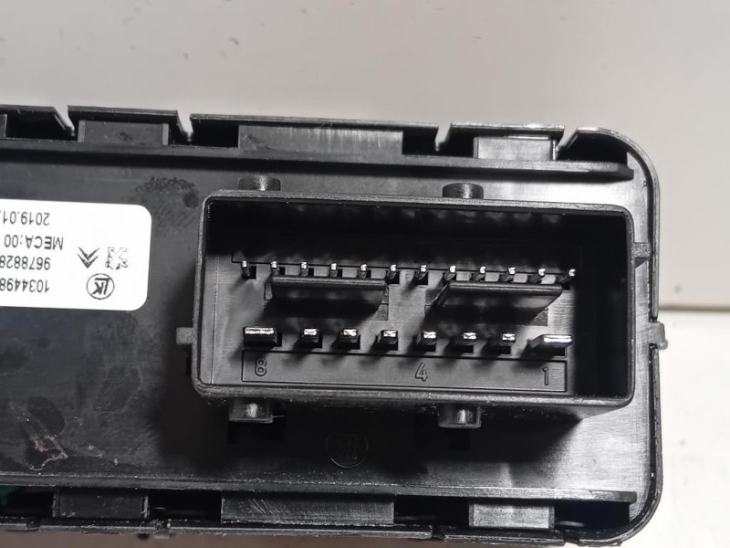 Interruttore Alzacristalli ANT SX 96788281Z Opel Crossland X 2017