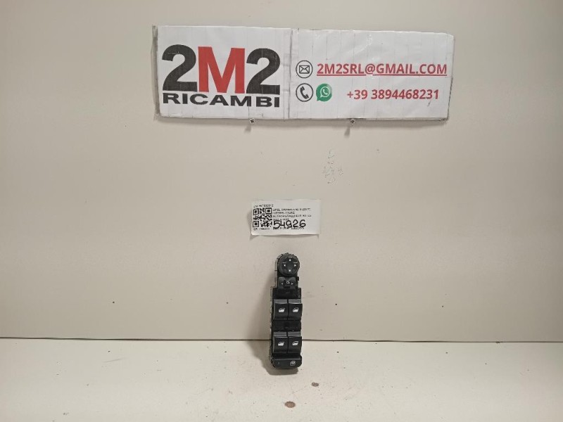 Interruttore Alzacristalli ANT SX 96788281Z Opel Crossland X 2017