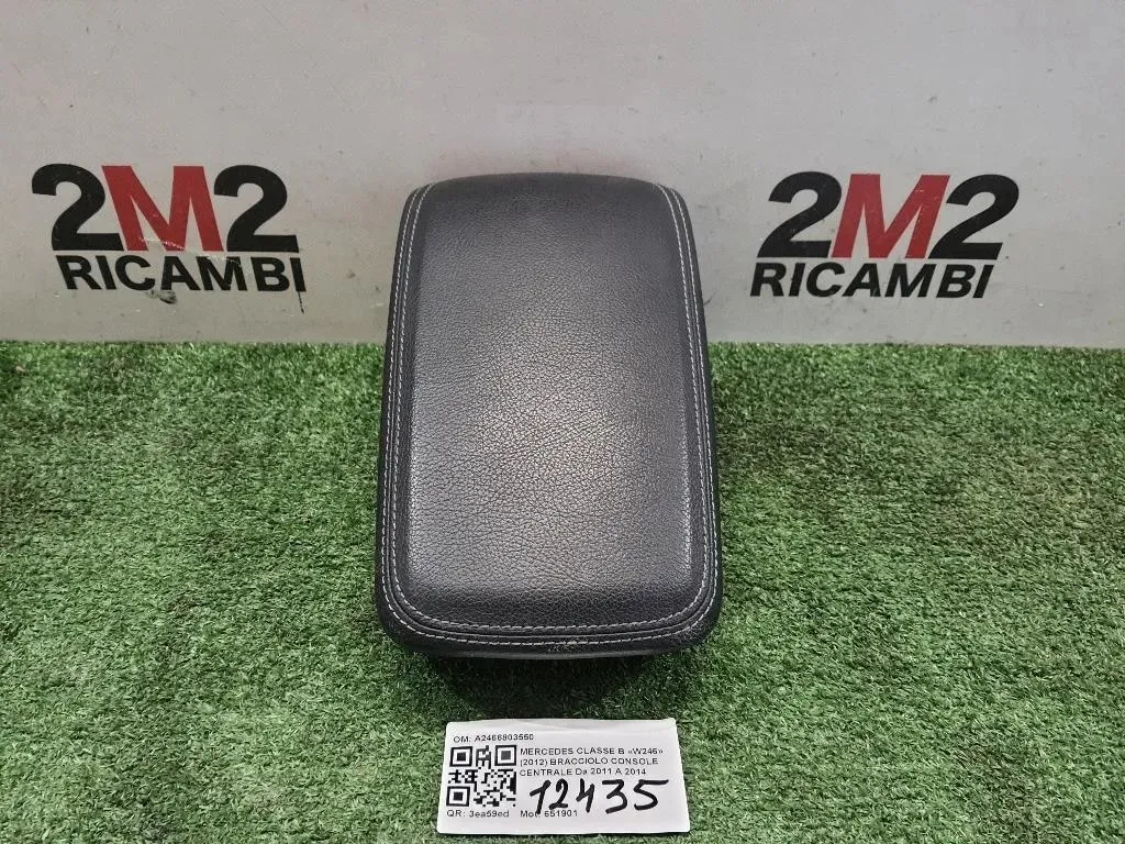 Bracciolo Console Centrale A2466803550 Mercedes Classe B W246 2012