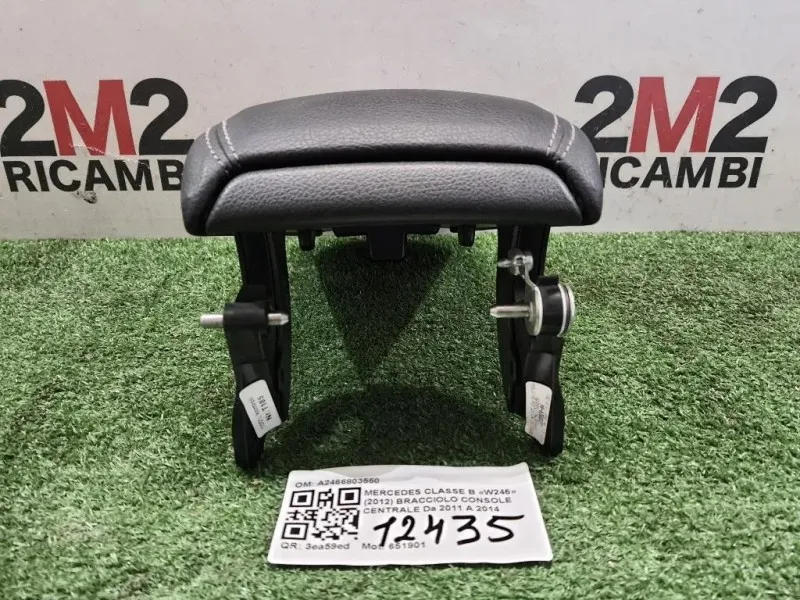Bracciolo Console Centrale A2466803550 Mercedes Classe B W246 2012