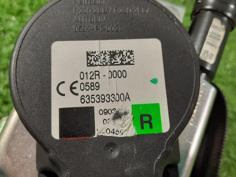 Cintura DI Sicurezza Sedile ANT DX 635393300A Jaguar XE 2015