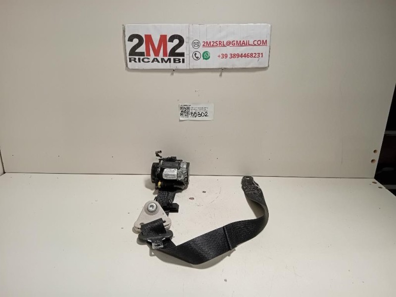 Cintura DI Sicurezza Sedile ANT DX 605884104H Jeep Compass II 2011