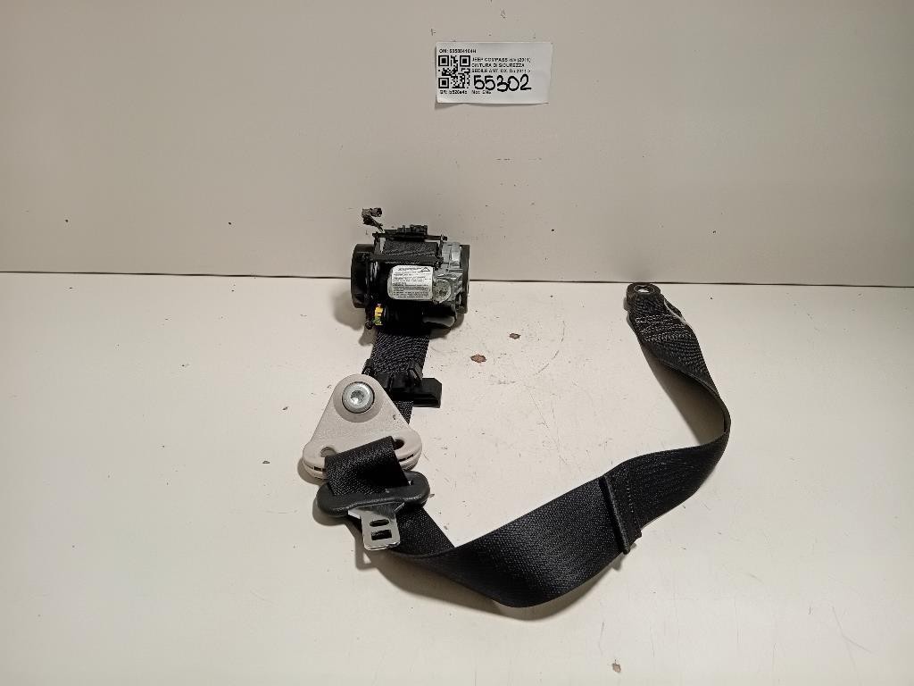Cintura DI Sicurezza Sedile ANT DX 605884104H Jeep Compass II 2011