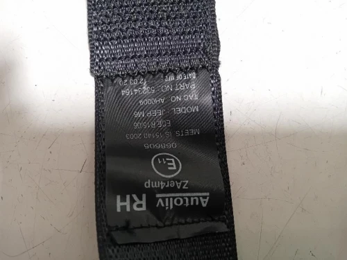 Cintura DI Sicurezza Sedile ANT DX 615134100D Jeep Compass III 2017