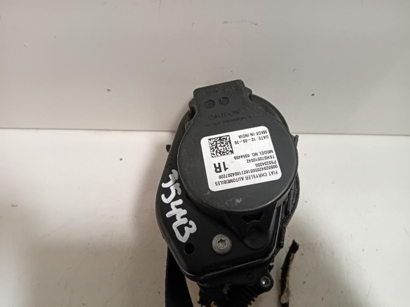Cintura DI Sicurezza Sedile ANT DX 615134100D Jeep Compass III 2017