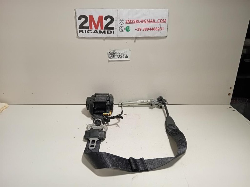 Cintura DI Sicurezza Sedile ANT DX 615134100D Jeep Compass III 2017