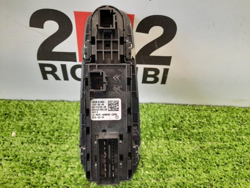 Interruttore Alzacristalli ANT SX 98319761ZD Peugeot 308 II 2017