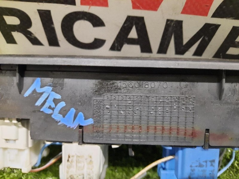 Interruttore Alzacristalli ANT SX 156018070 Renault Megane II CC 2003