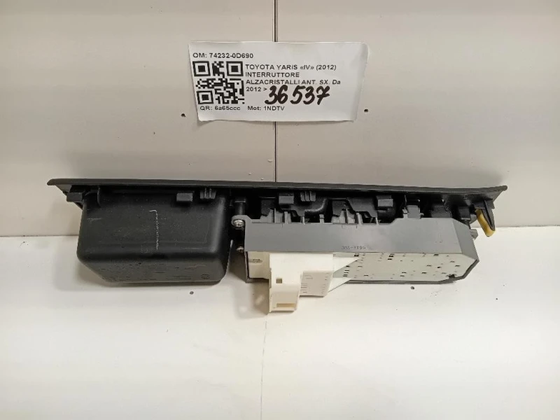 Interruttore Alzacristalli ANT SX 74232-0D690 Toyota Yaris IV 2012