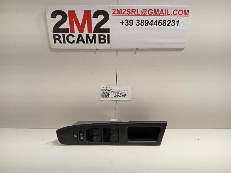 Interruttore Alzacristalli ANT SX 74232-0D690 Toyota Yaris IV 2012